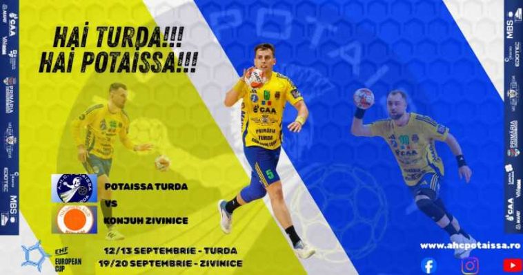 Handbal masculin: Potaissa va înfrunta echipa bosniacă RK Konjuh Zivinice în primul tur al EHF European Cup