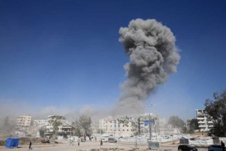 Opt morți într-un atac israelian asupra unei secții de poliție din nordul Fâșiei Gaza