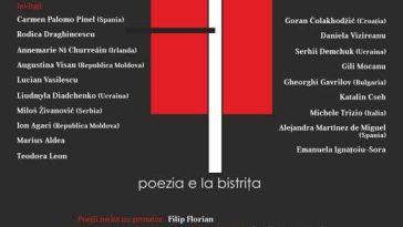 Bistrița-Năsăud: Festivalul internațional ‘Poezia e la Bistrița’, ajuns la majorat; ediția a 18-a debutează joi