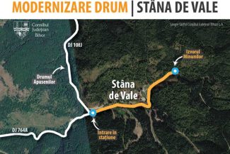 Bihor: Se modernizează drumul din stațiunea Stâna de Vale, până la Izvorul Minunilor