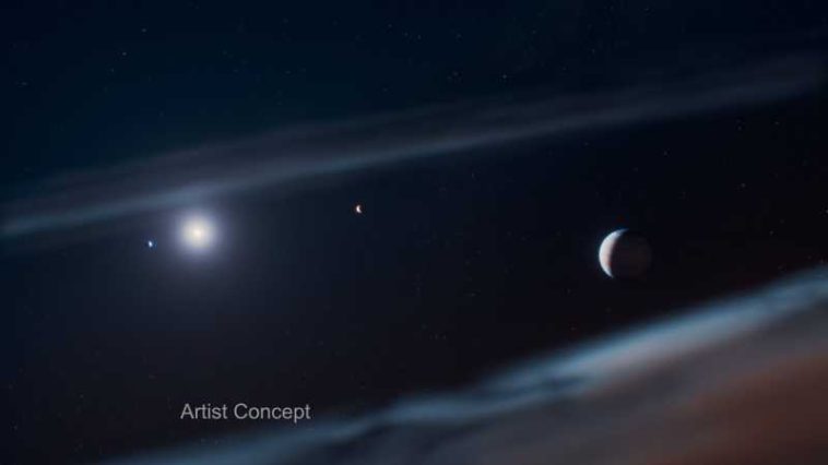 O exoplanetă situată la 63 de ani-lumină de Pământ, descoperită de astronomi