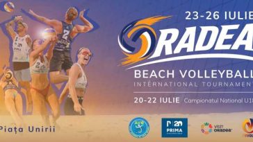 Bihor: Campionatul Național U18 și sportivi din opt țări, la Turneul internațional ‘Oradea Beach Volleyball’