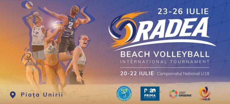 Bihor: Campionatul Național U18 și sportivi din opt țări, la Turneul internațional ‘Oradea Beach Volleyball’