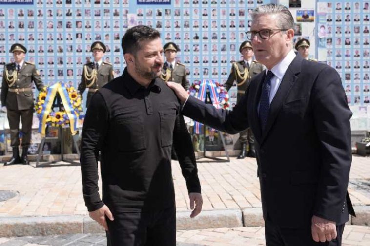 Keir Starmer, în #Ucraina pentru o ultimă vizită în calitate de prim-ministru