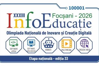 Vrancea: Peste 200 de elevi vor concura la cinci secțiuni în cadrul Olimpiadei InfoEducație 2026, la Focșani