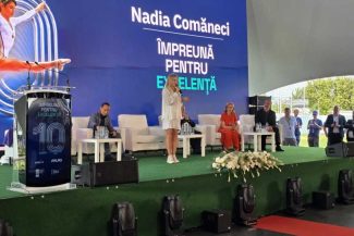 VIDEO AnulNadia/ Nadia Comăneci, la Slatina: Nu trebuie să te naști într-un loc anume ca să fii cel mai bun