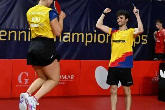Tenis de masă: România și-a asigurat o medalie la dublu mixt U19, la Europenele de juniori