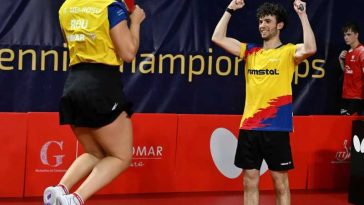 Tenis de masă: România și-a asigurat o medalie la dublu mixt U19, la Europenele de juniori
