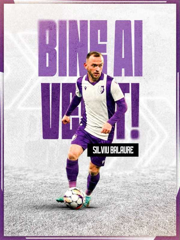 Fotbal: FC Argeș l-a achiziționat pe mijlocașul Silviu Balaure