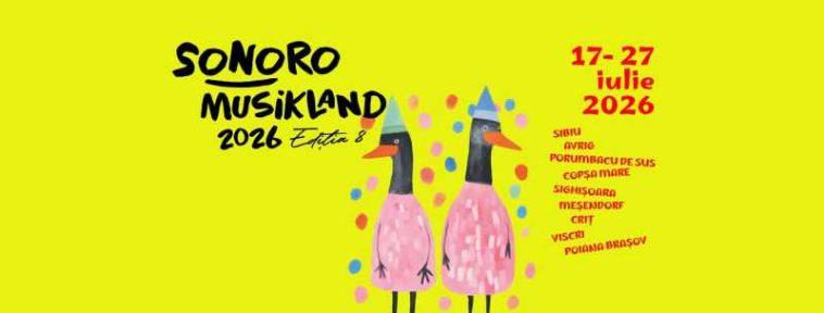 Ediția a VIII-a a Festivalului SoNoRo Musikland, până pe 27 iulie, în trei județe