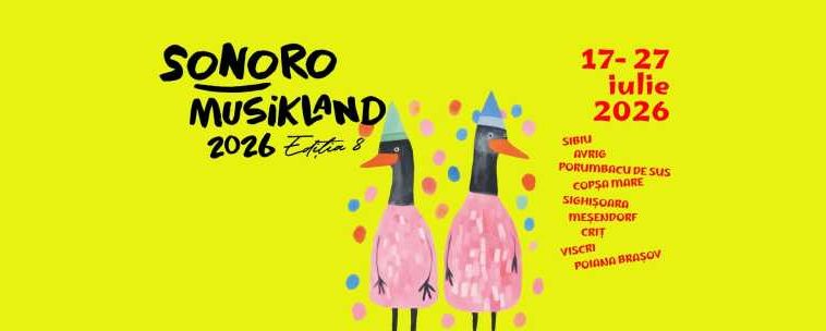 Ediția a VIII-a a Festivalului SoNoRo Musikland, până pe 27 iulie, în trei județe