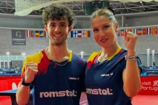 Tenis de masă: Argint pentru Robert Istrate și Bianca Mei-Roșu, la dublu mixt U19, la Europenele de juniori