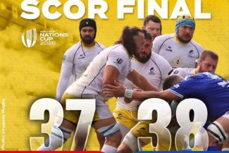 Rugby: Victorie dramatică pentru România, 38-37 cu Samoa, în Cupa Națiunilor
