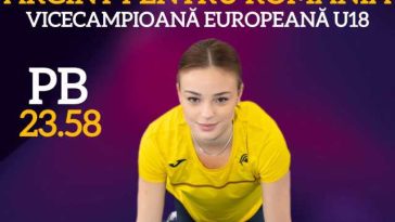Atletism: Carolina-Andreea Pungă, medaliată cu argint la Europenele Under-18