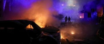 Kievul, bombardat de forțele ruse, a doua zi după atacuri ucrainene mortale asupra Rusiei
