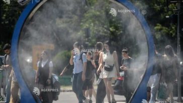 Municipiul București, sub avertizări de caniculă, dar și de vijelii și grindină, până marți seara
