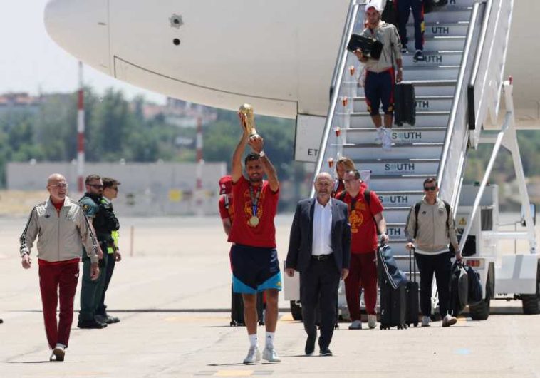 Fotbal – CM 2026: Spania, campioana mondială, a aterizat la Madrid