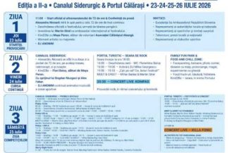 Călărași: Swim4Dreams – Open Water Festival, eveniment sportiv și caritabil organizat în perioada 23-26 iulie