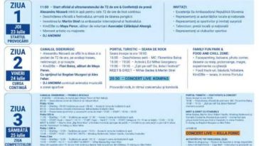 Călărași: Swim4Dreams – Open Water Festival, eveniment sportiv și caritabil organizat în perioada 23-26 iulie