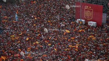 Fotbal – CM 2026: Spaniolii, plini de bucurie, în comuniune cu campionii lor mondiali