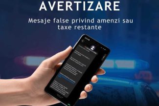 DNSC: Continuă frauda prin SMS, în care hackerii informează utilizatorii că au de plătit taxe sau amenzi restante