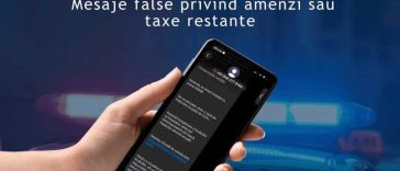 DNSC: Continuă frauda prin SMS, în care hackerii informează utilizatorii că au de plătit taxe sau amenzi restante