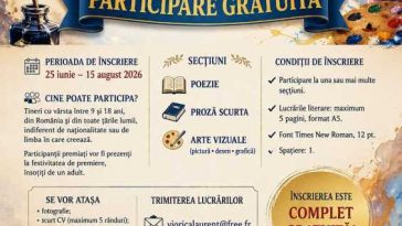 Vaslui: Consiliul Județean sprijină Festivalul ”Tărâmul Metaforelor”, organizat de Asociația ”Le Vent de l’Est”