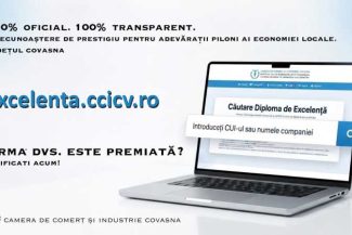 Covasna: CCI a lansat Sistemul de Excelență în Afaceri Locale, dedicat firmelor cu impact local