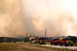 Atenționare de călătorie MAE: Franța – cod roșu și portocaliu de incendii de vegetație