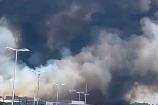 Turiști și localnici, evacuați din cauza unui incendiu de vegetație în apropiere de Bordeaux