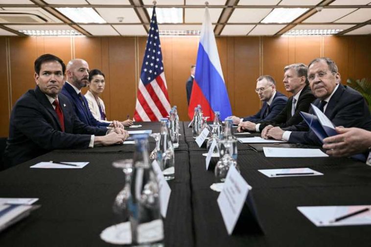 SUA vor continua să ajute la încheierea războiului în #Ucraina, declară Rubio după întâlnirea cu Lavrov