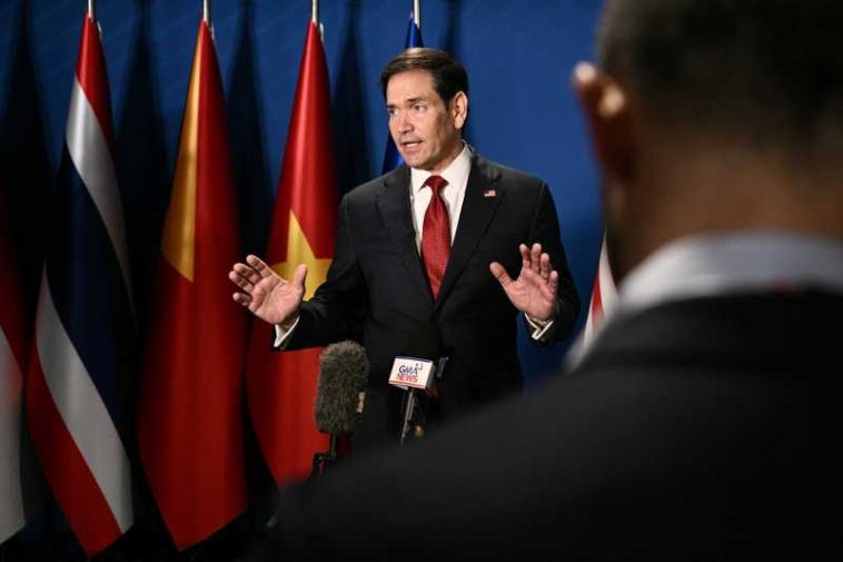 Arabia Saudită vrea să dispună de ‘un program nuclear pașnic și civil’, declară Rubio la ASEAN