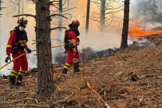 VIDEO Incendii în Spania: 3.500 de persoane evacuate dintr-o localitate aflată la 60 km de Madrid