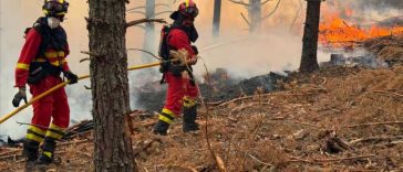 VIDEO Incendii în Spania: 3.500 de persoane evacuate dintr-o localitate aflată la 60 km de Madrid