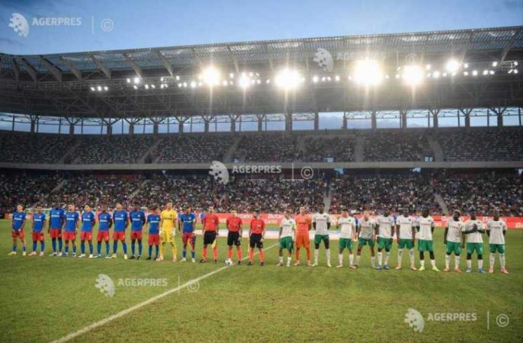 Fotbal: FCSB, învinsă la București de FK Auda cu 3-2, în turul al doilea preliminar al Conference League