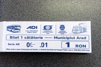 Arad: Au fost finalizate pregătirile pentru introducerea celui mai ieftin transport public din țară
