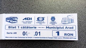Arad: Au fost finalizate pregătirile pentru introducerea celui mai ieftin transport public din țară