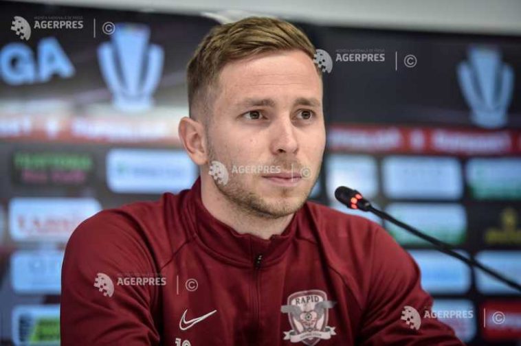 Fotbal: Răzvan Onea (Rapid) – Ne dorim foarte mult un trofeu anul acesta
