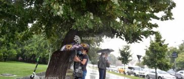 Cod portocaliu de averse torențiale și vânt în zone din județul Ilfov, în ora următoare