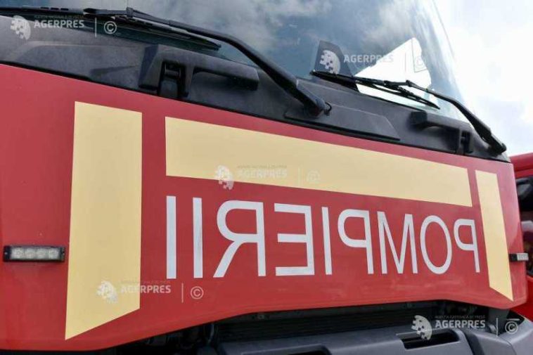 Bistrița-Năsăud: Incendiul de la fabrica de prelucrare a lemnului din Susenii Bârgăului a fost lichidat