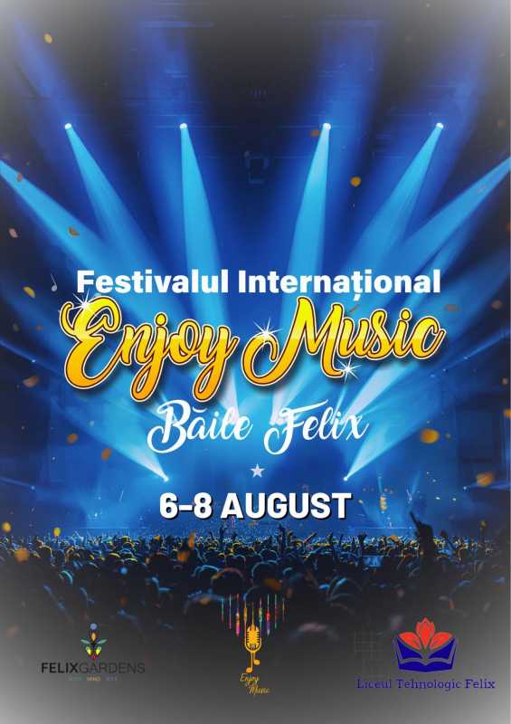 Bihor: Festivalurile ”Enjoy Music” și ”Thermal Days”, reunite, în perioada 6-8 august, la Băile Felix (FOTO/VIDEO)