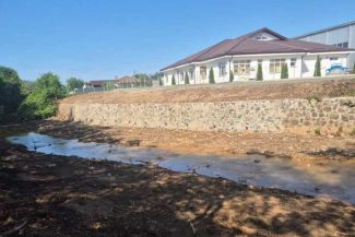 Maramureș: Zidul de sprijin de pe râul Băița, consolidat; investiția reduce riscul unor posibile inundații