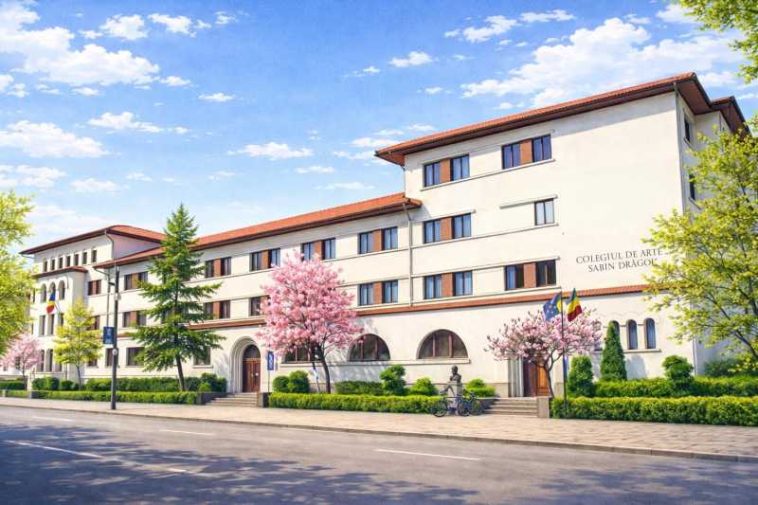 Arad: Elevii revin, din toamnă, în clădirea Colegiului de Arte, modernizată cu 26 milioane de lei