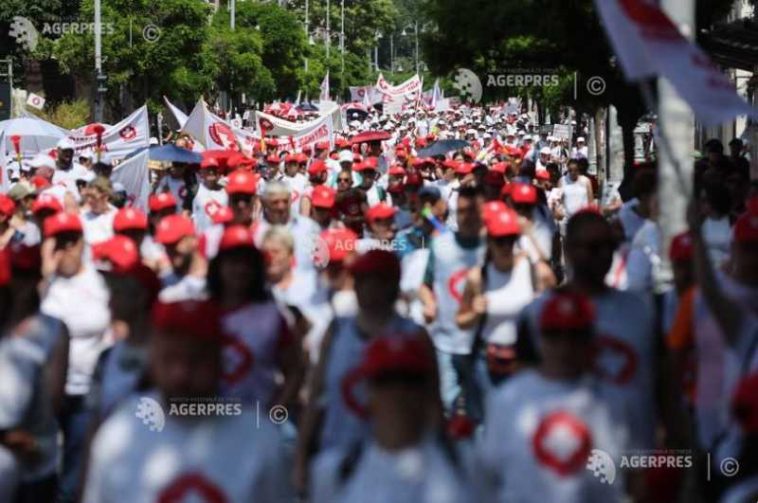 Federația Sanitas anunță declanșarea marți a grevei generale și acuză presiuni asupra angajaților