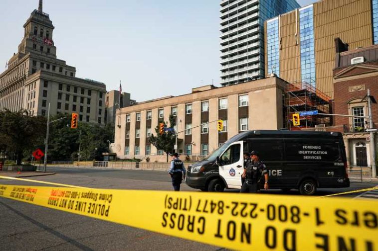 Focuri de armă, lângă consulatul american din Toronto