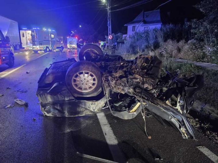 Suceava: Tânăr grav rănit în urma unui accident rutier la Cumpărătura
