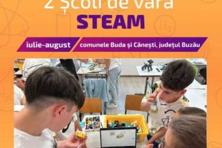 Buzău: Zeci de copii din două comunități rurale învață robotică și programare în cadrul școlilor de vară