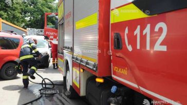 Brașov: Amplu exercițiu de simulare a unui incendiu la un hotel din Poiană