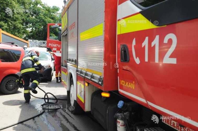 Brașov: Amplu exercițiu de simulare a unui incendiu la un hotel din Poiană