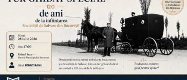 Tur ghidat în expoziția ‘Societatea de Salvare din București’ de la Palatul Suțu – marți, de la ora 17:00